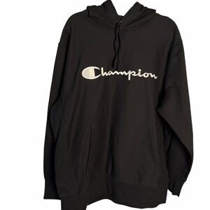 Champion Black Pullover Hoodie